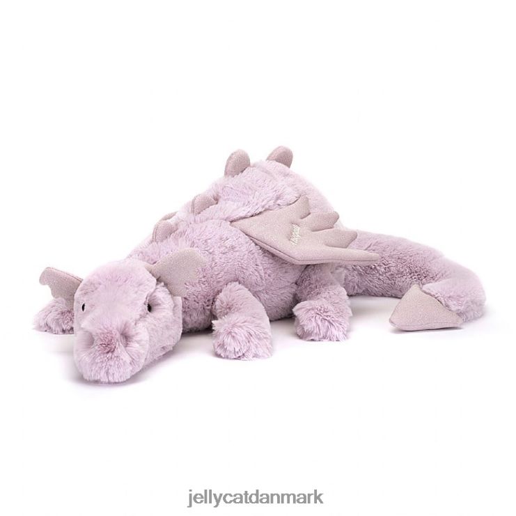 legetøj LHVJ00456 personlig lavendeldrage kæmpe lilla Jellycat