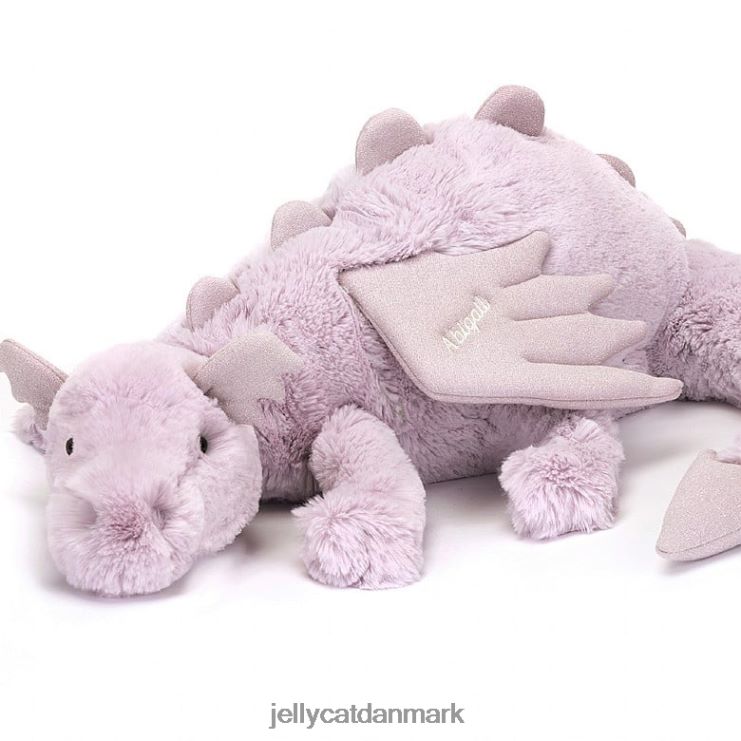 legetøj LHVJ00456 personlig lavendeldrage kæmpe lilla Jellycat