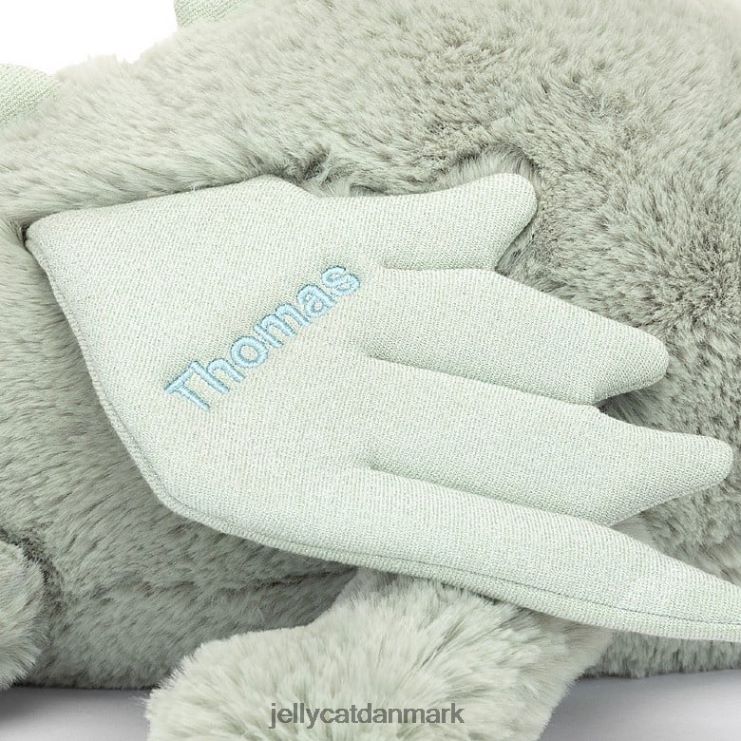 legetøj LHVJ00646 personlig salvie drage enorm lysegrøn Jellycat