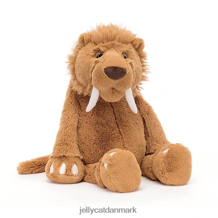 legetøj LHVJ00394 stellan sabeltand tigerbrun Jellycat