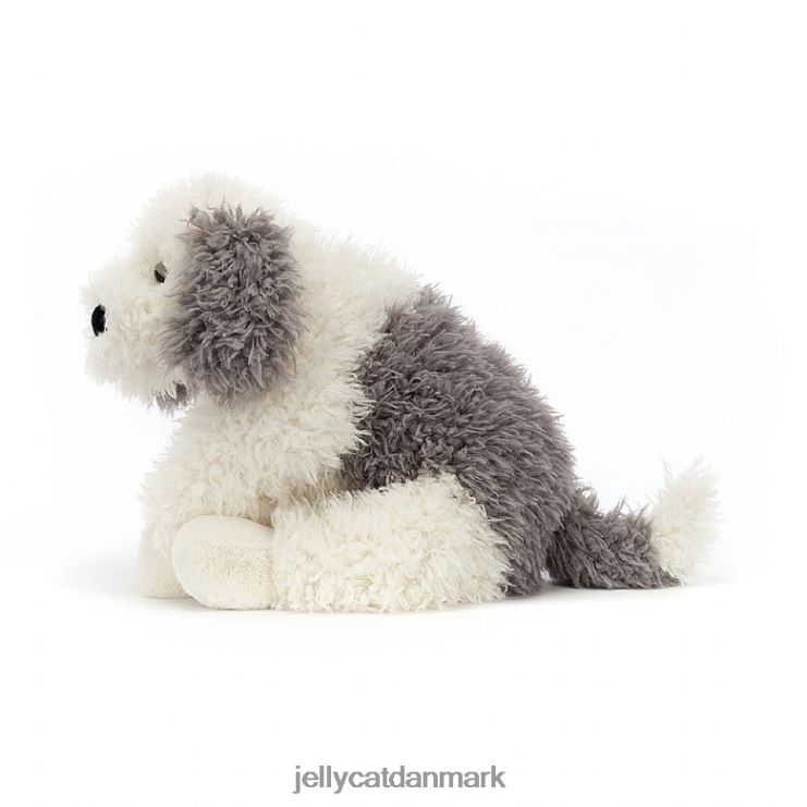legetøj LHVJ00403 floofie fårehund grå og hvid Jellycat