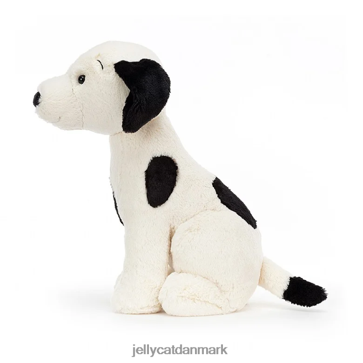 legetøj LHVJ00440 harper hvalp sort & creme Jellycat