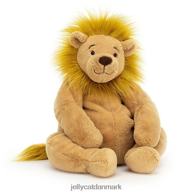 legetøj LHVJ00442 rumpletum løve gul Jellycat