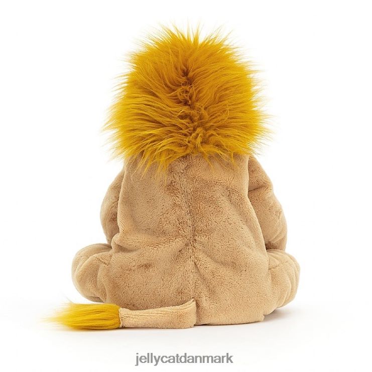 legetøj LHVJ00442 rumpletum løve gul Jellycat