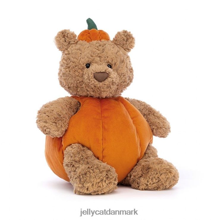 legetøj LHVJ00177 bartholomew bear græskar brun Jellycat