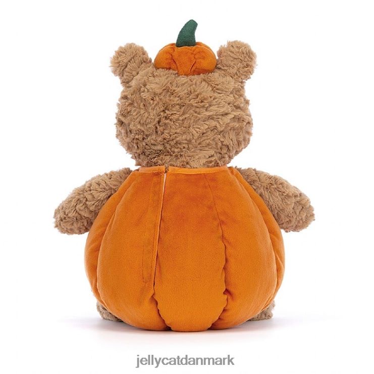 legetøj LHVJ00177 bartholomew bear græskar brun Jellycat
