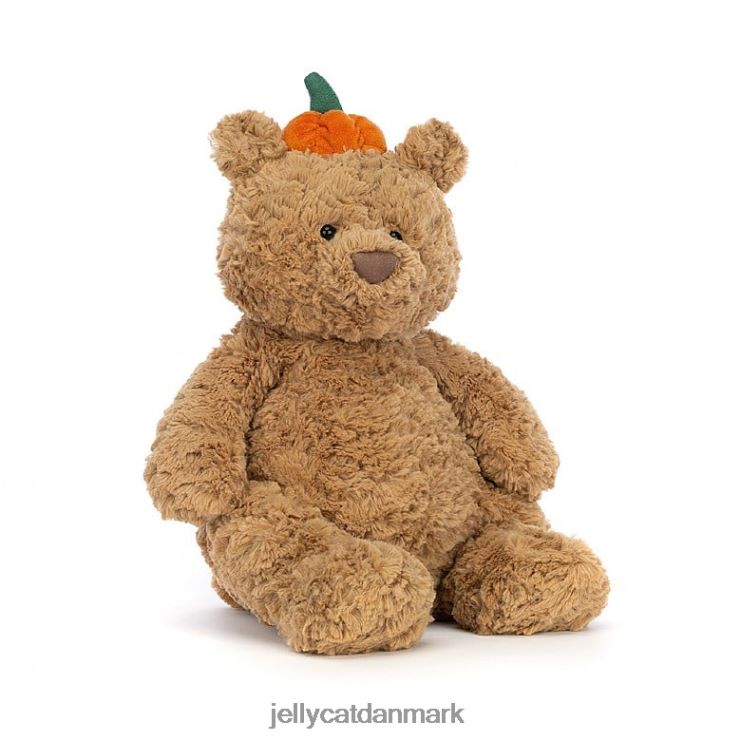 legetøj LHVJ00177 bartholomew bear græskar brun Jellycat