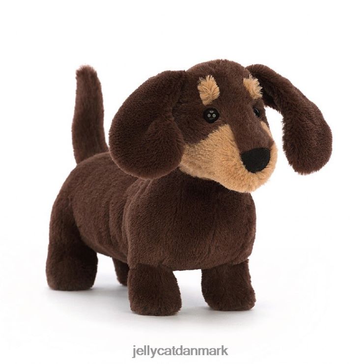 legetøj LHVJ00247 otto pølsehund brun Jellycat