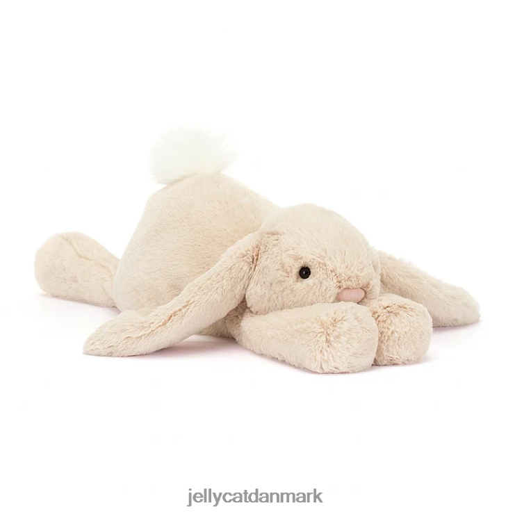 legetøj LHVJ00669 udtværet kanin stor beige Jellycat