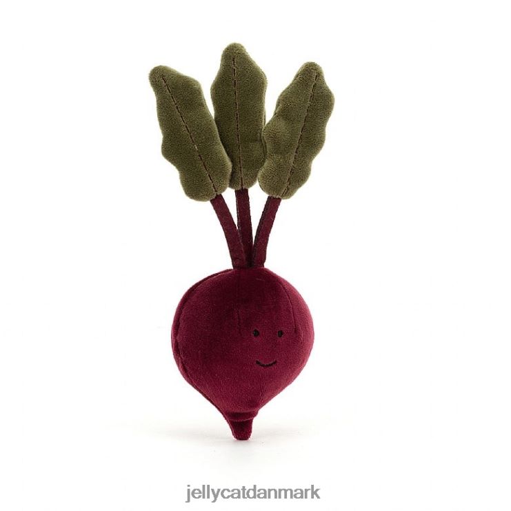 legetøj LHVJ00132 livlig grøntsag rødbede lilla Jellycat