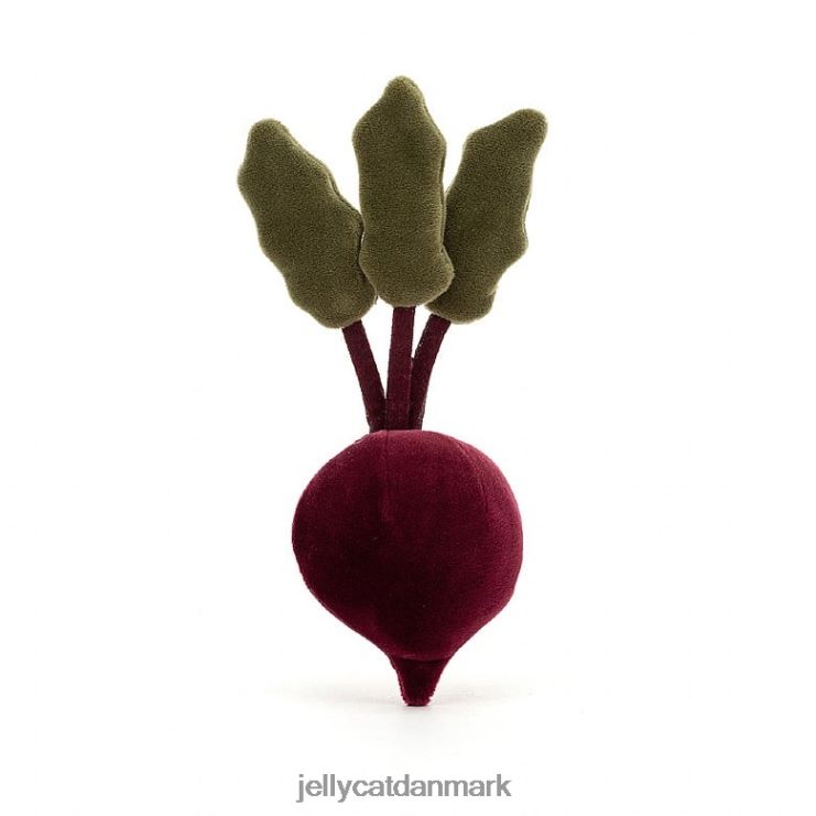 legetøj LHVJ00132 livlig grøntsag rødbede lilla Jellycat