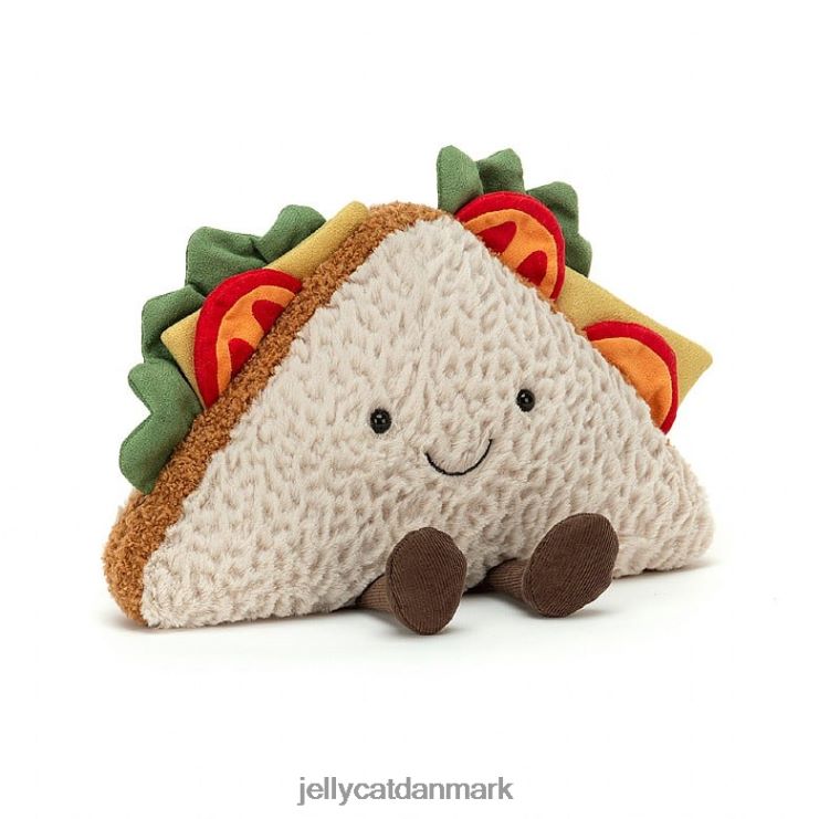 legetøj LHVJ00164 underholdende sandwich beige Jellycat
