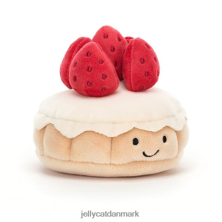 legetøj LHVJ0026 smukt konditori tarte aux fraises flerfarvet Jellycat