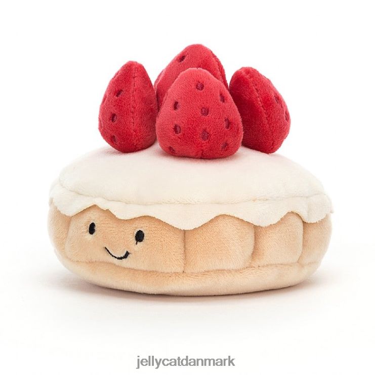legetøj LHVJ0026 smukt konditori tarte aux fraises flerfarvet Jellycat