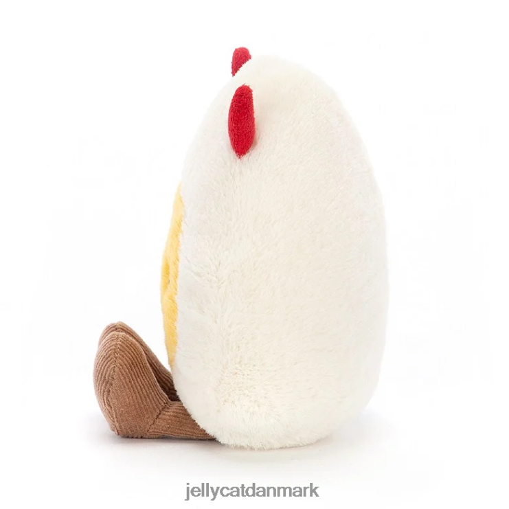 legetøj LHVJ0032 fornøjelig kogt æg nørd gul og fløde Jellycat