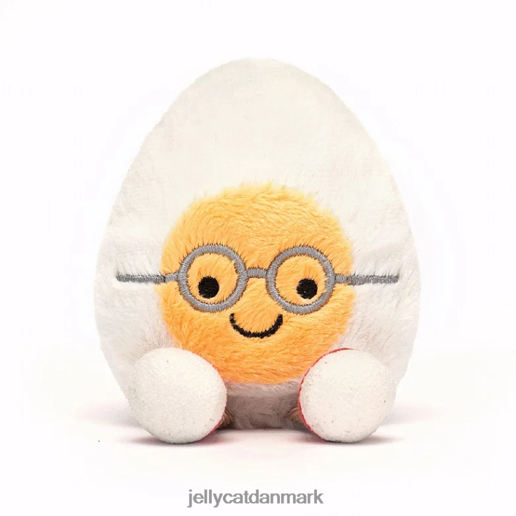 legetøj LHVJ0032 fornøjelig kogt æg nørd gul og fløde Jellycat