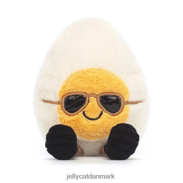 legetøj LHVJ0032 fornøjelig kogt æg nørd gul og fløde Jellycat