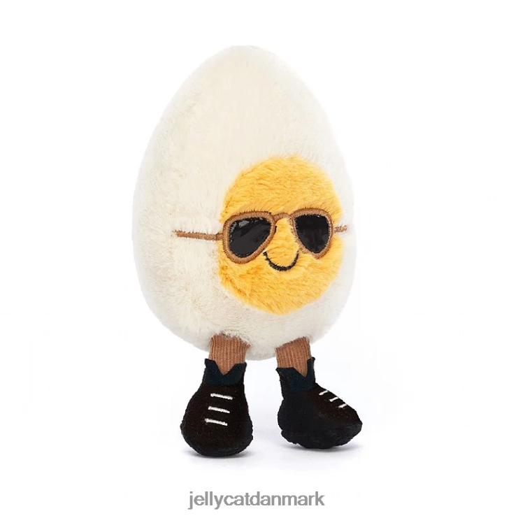 legetøj LHVJ0032 fornøjelig kogt æg nørd gul og fløde Jellycat