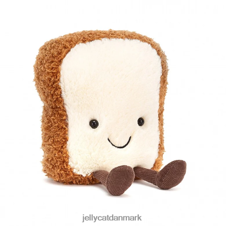 legetøj LHVJ00533 underholdende toast brun og hvid Jellycat