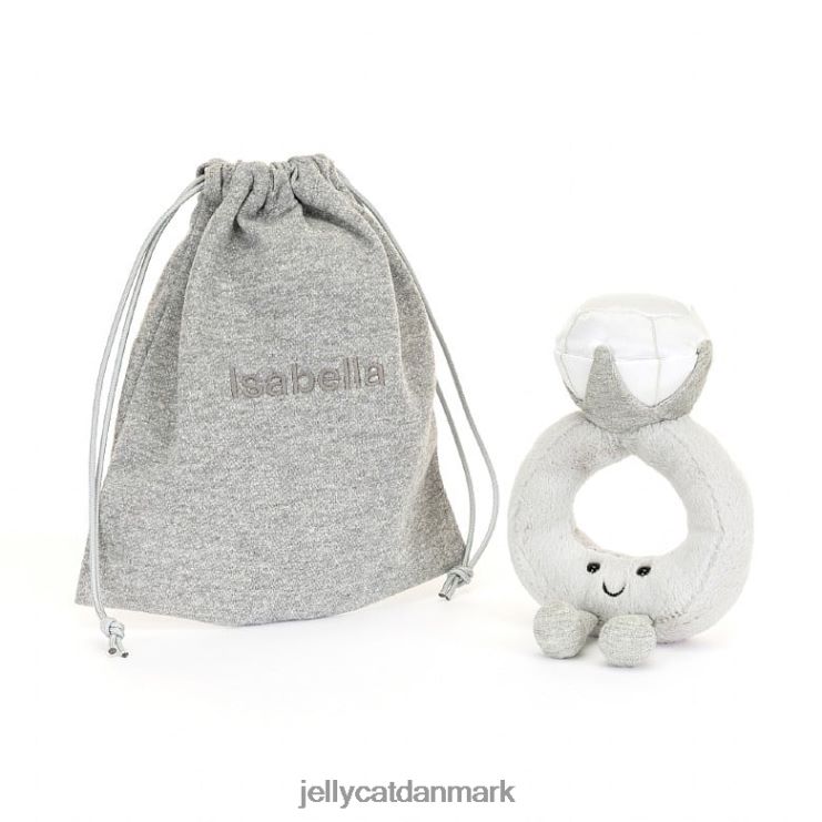 legetøj LHVJ00535 underholdende diamantring grå Jellycat