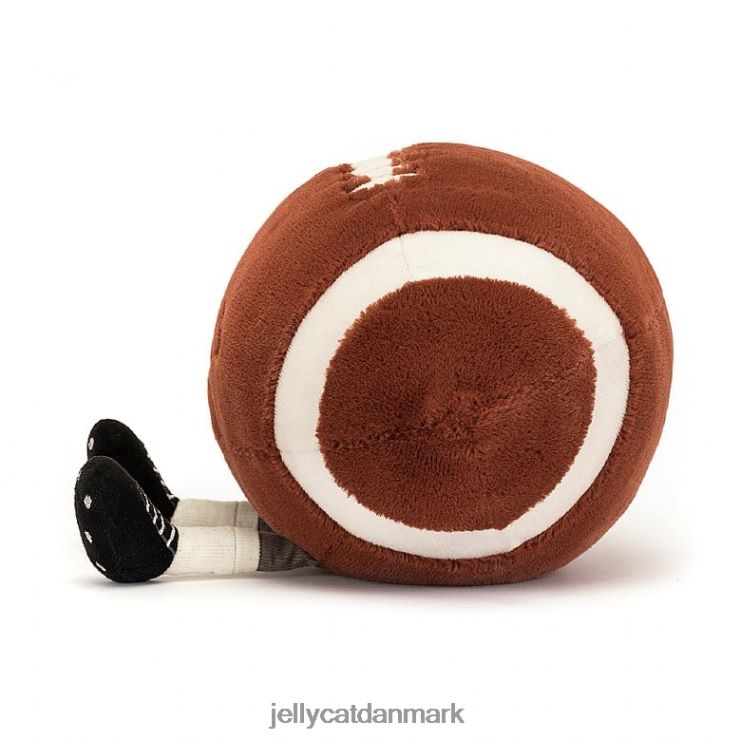 legetøj LHVJ00108 underholdende sport amerikansk fodbold brun og hvid Jellycat