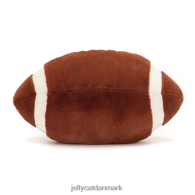 legetøj LHVJ00108 underholdende sport amerikansk fodbold brun og hvid Jellycat