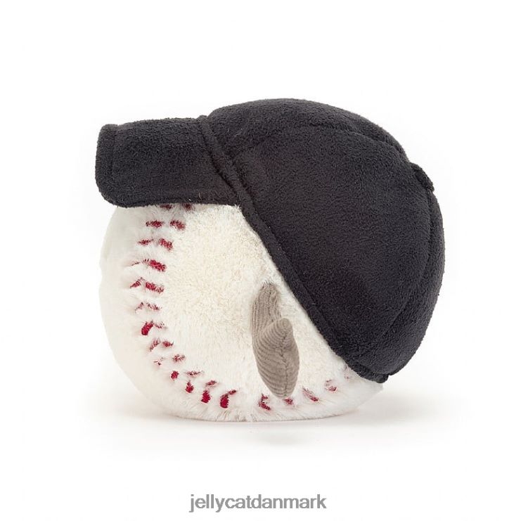 legetøj LHVJ0076 underholdende sportsbaseball hvid Jellycat